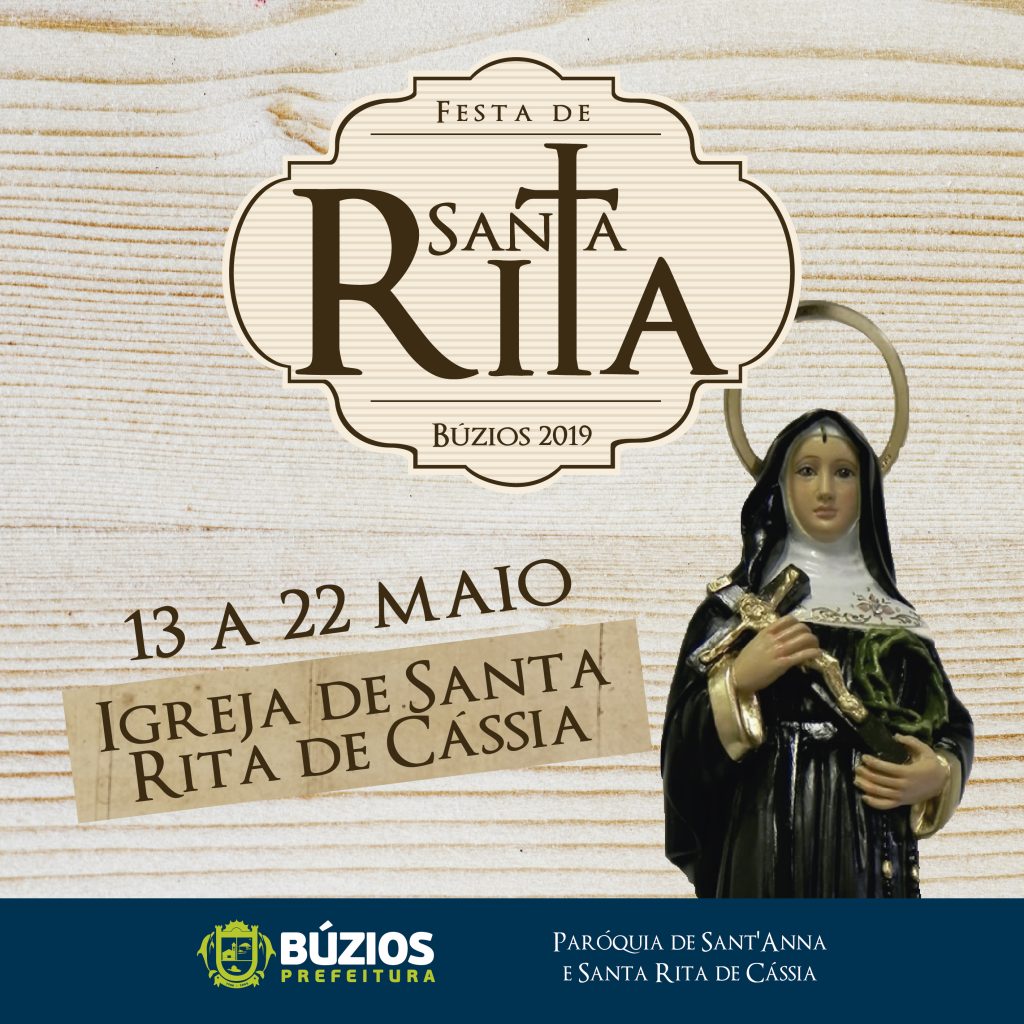 Festa de Santa Rita tem programação recheada Prefeitura Municipal de