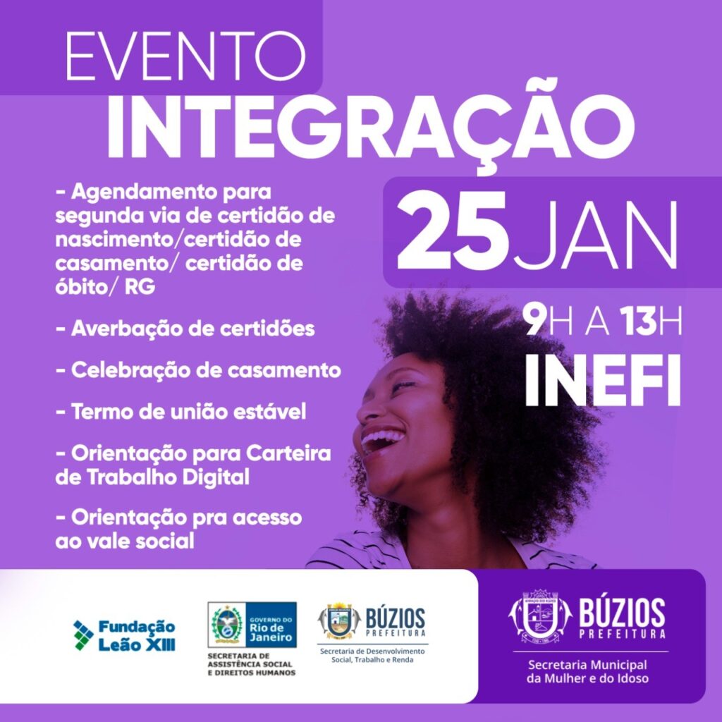 Prefeitura de Búzios realiza ação social na Praça do INEFI Prefeitura