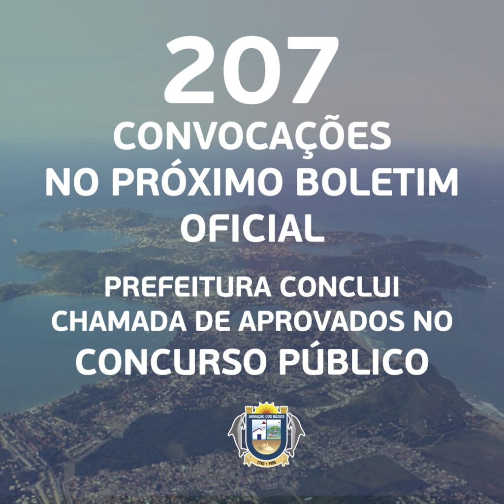 Prefeitura De Búzios Conclui Convocação Dos Aprovados No Concurso De ...