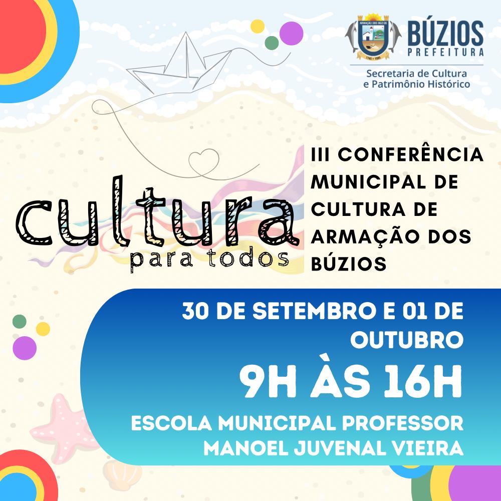 Cultura na escola para todos!