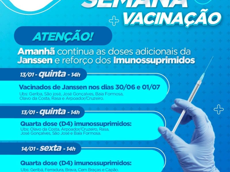 4D e reforço Janssen