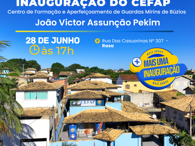 Inauguração CEFAP