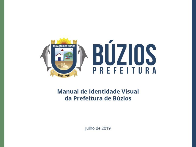 MANUAL DE MARCA PREFEITURA DE BÚZIOS 2019-01