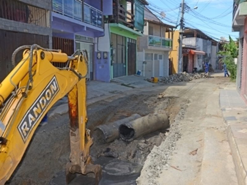 Obras de drenagem