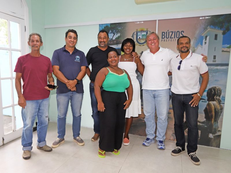 Prefeito com representantes Rasa