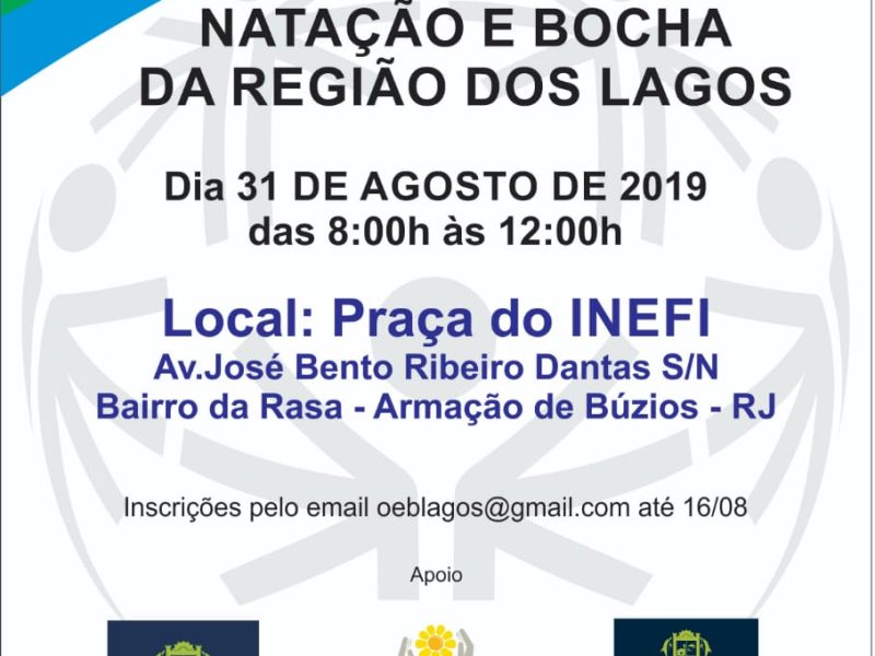 Torneio Natação e Bocha