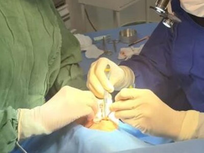 As cirurgias estão  estão sendo realizadas no centro cirúrgico ampliado do Hospital Municipal Rodolpho Perissé - Divulgação