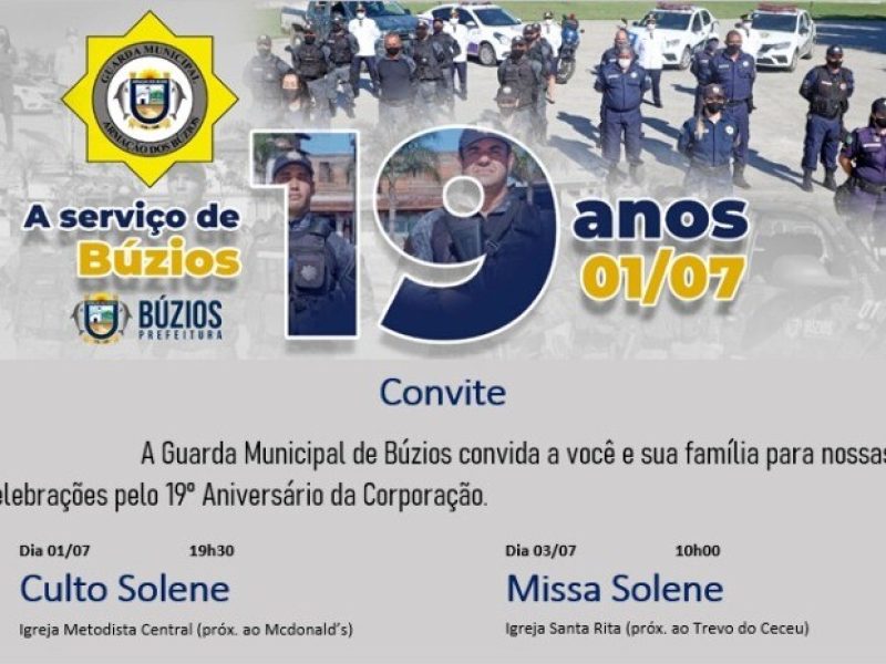 aniversário da guarda